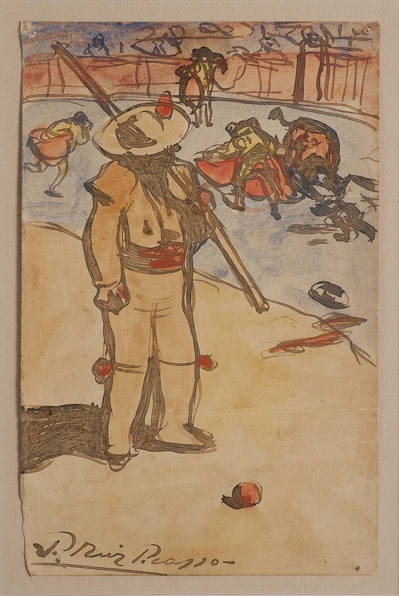 Pablo Picasso, Il picador, Barcellona, 1899-1900 ca.