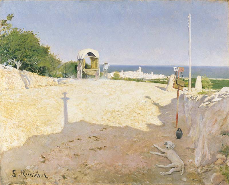 Santiago Rusiñol, La croce di termine, 1892